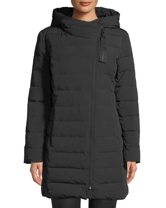 Cole haan asymmetrical puffer coat shop