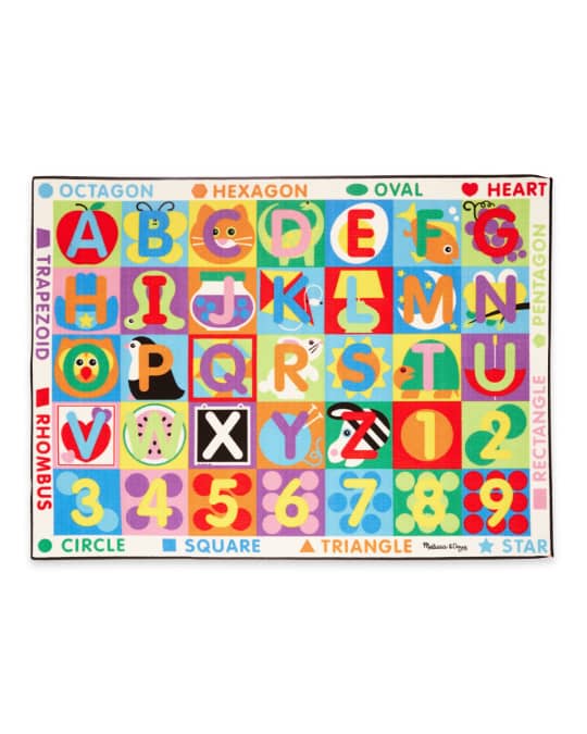 Melissa & Doug ABC 123 Jumbo Rug Set | Neiman Marcus