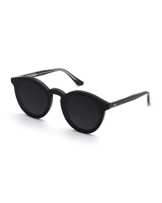 KREWE Collins Round Monochromatic Acetate Sunglasses w  display picture 1