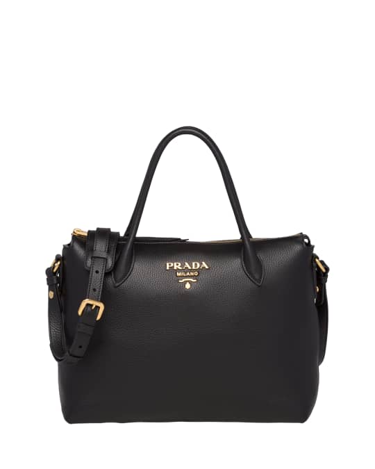 Prada daino tote 2025 with top zip