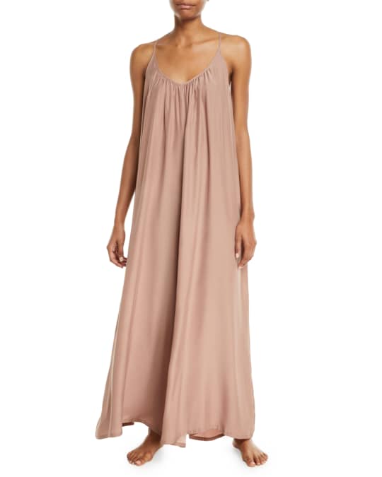 Silk charmeuse jumpsuit on sale