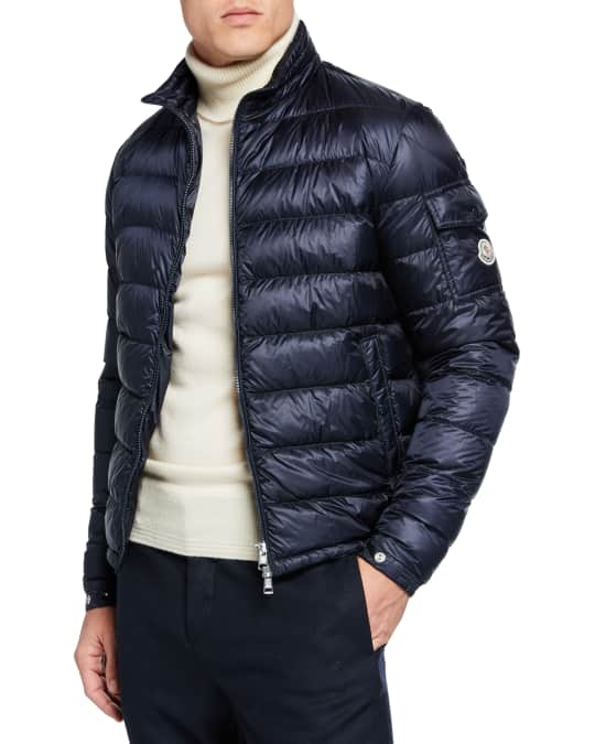Moncler Men's Lambot Puffer Jacket | Neiman Marcus