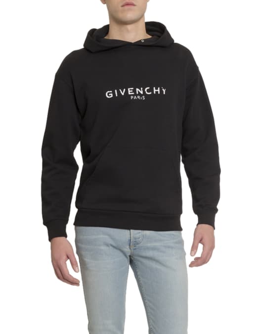 Givenchy Distressed Logo Hoodie