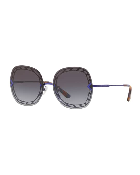 Tory burch rimless sunglasses hotsell