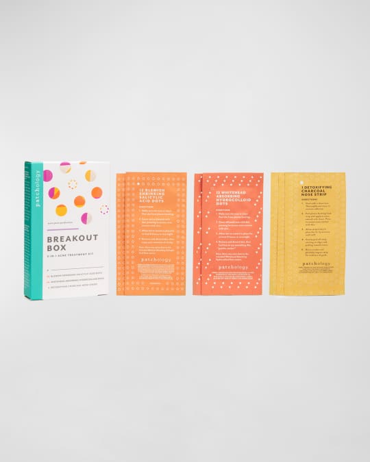 Patchology Breakout Box 3in1 Acne Treatment Kit Neiman Marcus