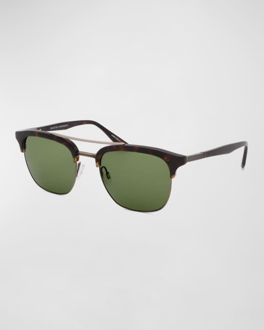 通販でクリスマス Lenox Men's Perreira Barton Acetate Sunglasses Titanium %26 小物