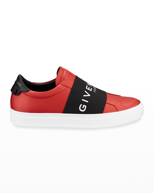 Givenchy Men's Urban Street Elastic Slip-On Sneakers, Red/Black | Neiman  Marcus