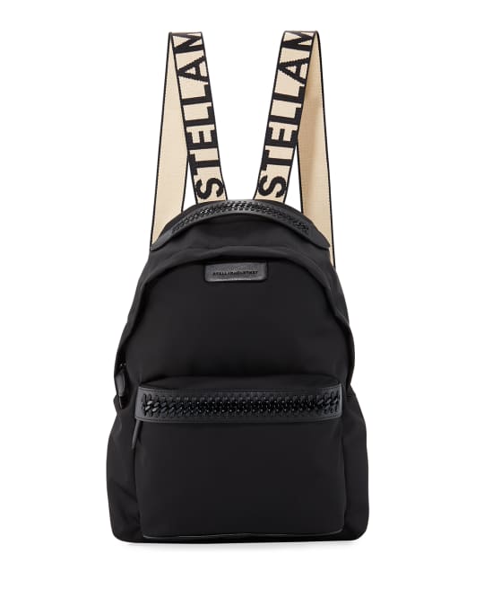 Stella McCartney Logo-Web Nylon Backpack | Neiman Marcus