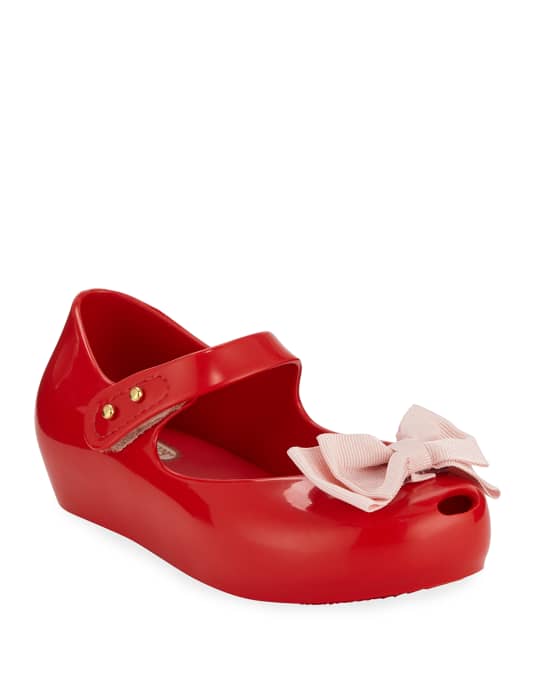 Mini melissa red bow top