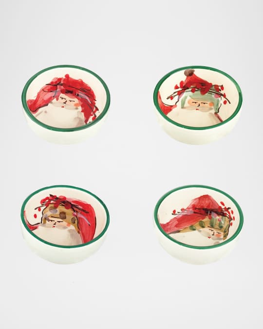 Old St. Nick Assorted Condiment Bowls, Set of 4