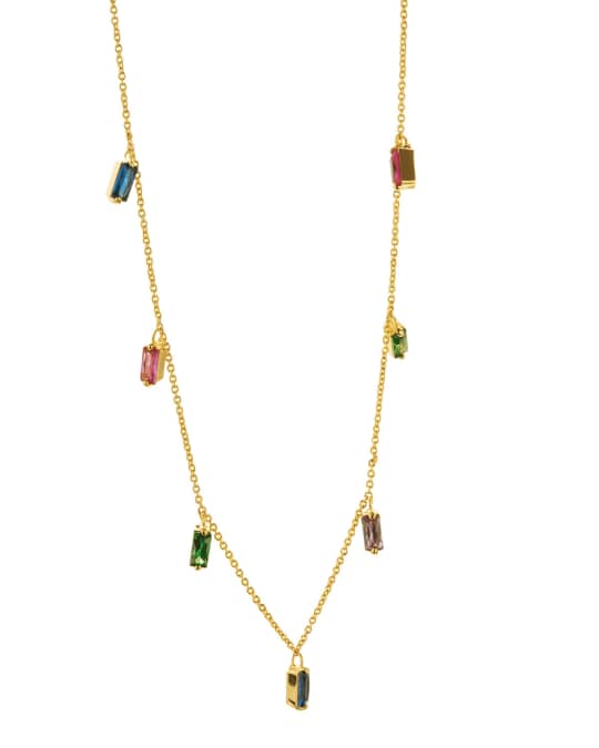 Amara Cubic Zirconia Fringe Necklace