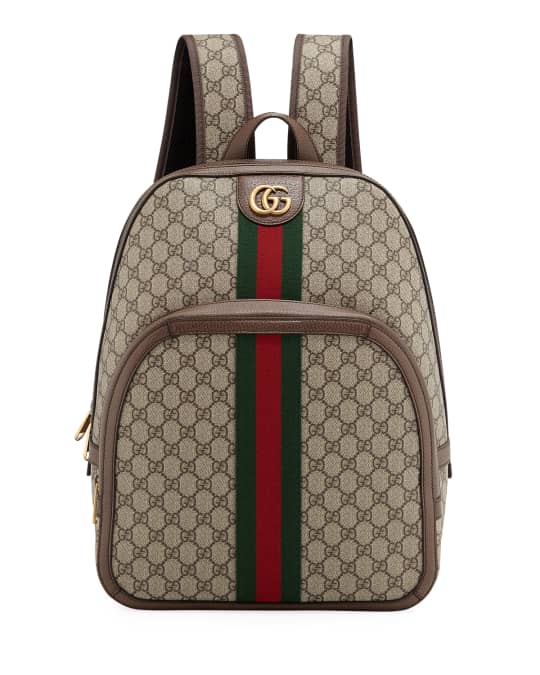 Gucci men's gg supreme canvas backpack hotsell