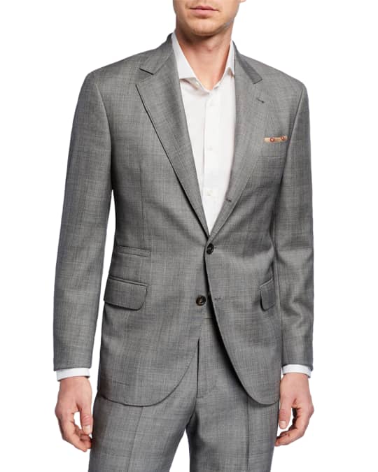 Brunello Cucinelli Men's Tonal Plaid Super 110s Wool Two-Piece Suit ...