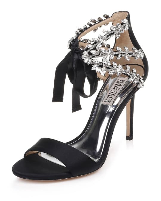 Badgley mischka felicia embellished sandal sale
