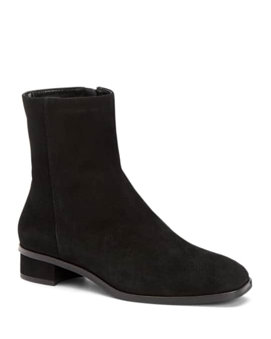 Aquatalia Lucie Suede Booties Neiman Marcus