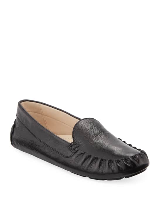 Cole Haan Evelyn Leather Moccasin Drivers | Neiman Marcus