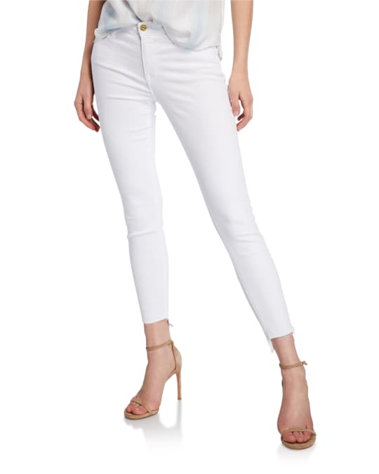 Le skinny de jeanne raw stagger on sale