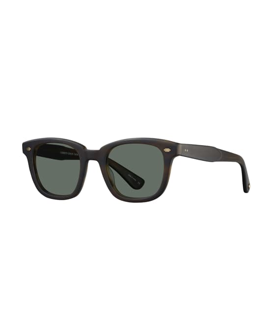 Garrett Leight Men's Calabar 49 Acetate Sunglasses | Neiman Marcus