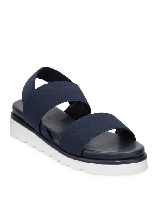 Lue Stretch Strap Flatform Sandals