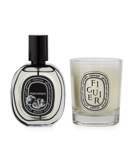 DIPTYQUE Eau de Parfum Philosykos and Figuier Candle Set