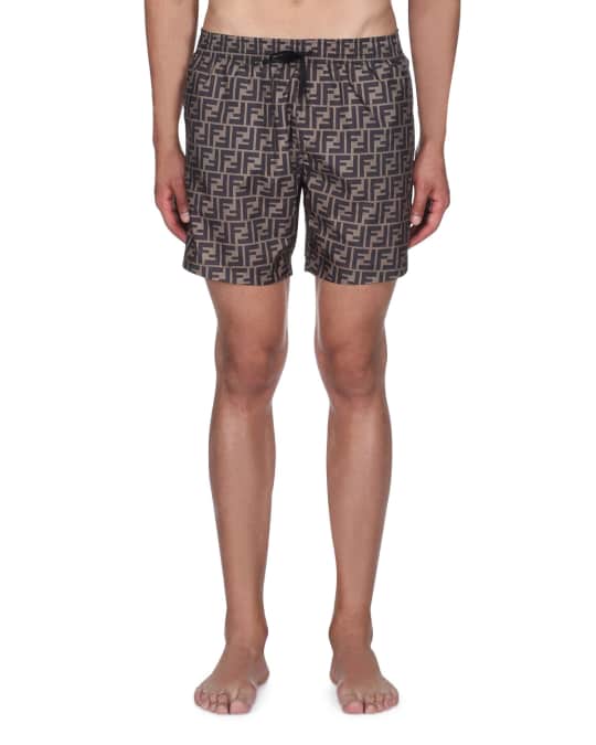 Mens fendi swimshorts sales