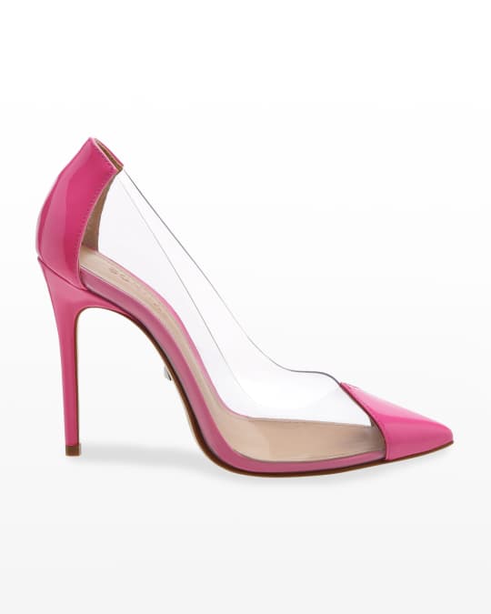 Schutz Cendi See Through Vinyl High Heel Pumps Neiman Marcus