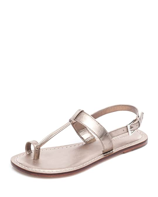 Bernardo Maverick Toe-Strap Flat Sandals | Neiman Marcus