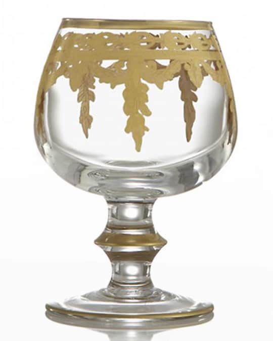 Vetro 24K Gold Brandy Glass