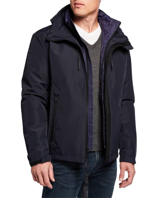 Cole Haan Men s 2 in 1 Zip Front Jacket Neiman Marcus