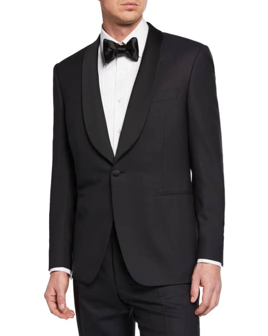 Canali Men's Two-Piece Tuxedo with Shawl Collar | Neiman Marcus