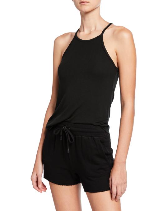 Splendid Marina 2x1 Rib High-Neck Tank | Neiman Marcus