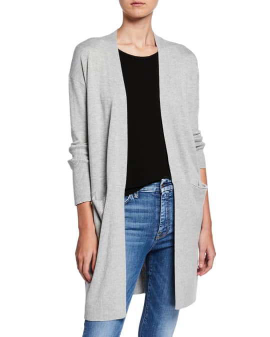 Splendid Retreat Cashmere Blend Open Front Cardigan Neiman Marcus