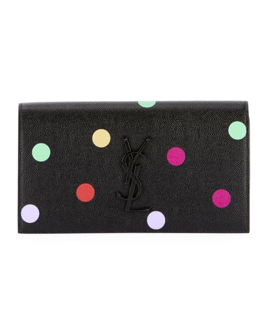 Ysl polka dot best sale wallet