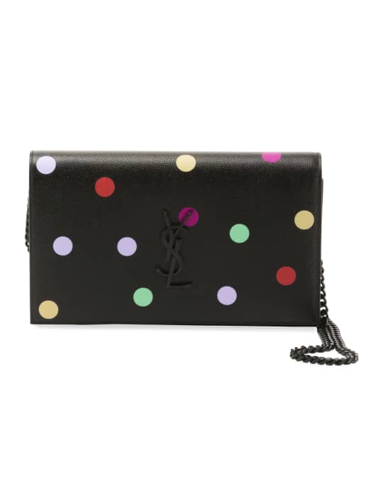 Ysl polka dot card holder sales