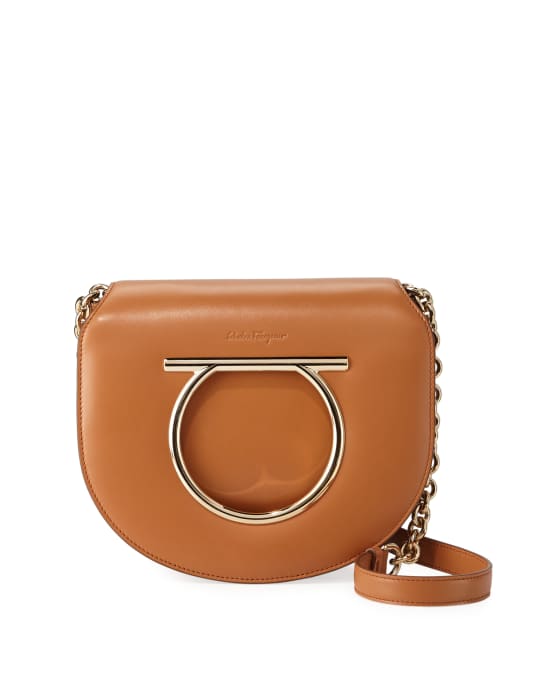 Ferragamo Vela Medium Leather Crossbody Bag Neiman Marcus