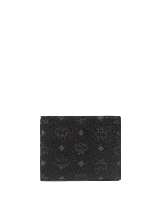 MCM Men's Visetos Original Two-Fold Wallet | Neiman Marcus
