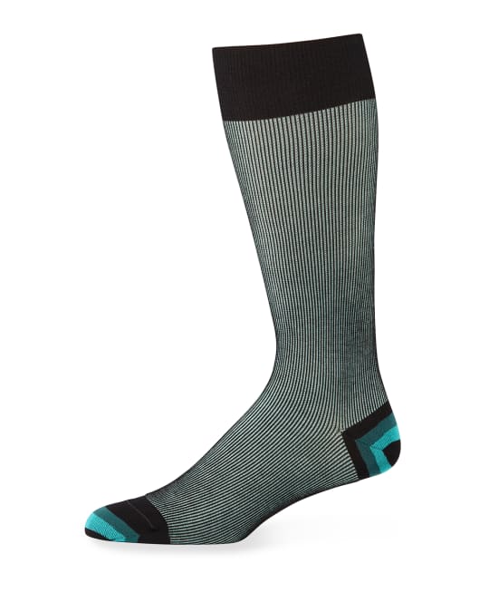 Paul Smith Men's Shadow Striped Socks | Neiman Marcus