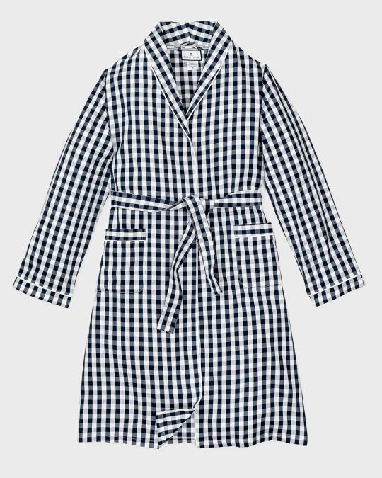 Petite Plume Gingham Robe, Size 2-14 | Neiman Marcus