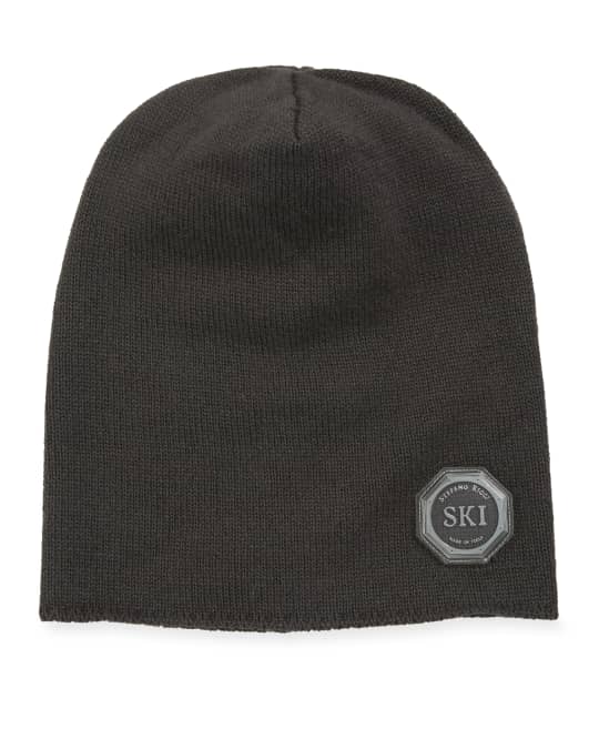 Boys' Ribbed Cashmere Beanie Hat