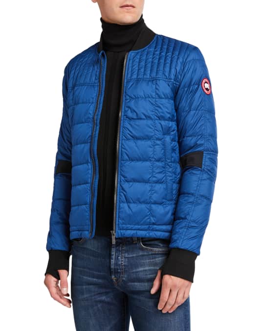 Canada Goose Men's Dunham Quilted Zip-Front Jacket | Neiman Marcus