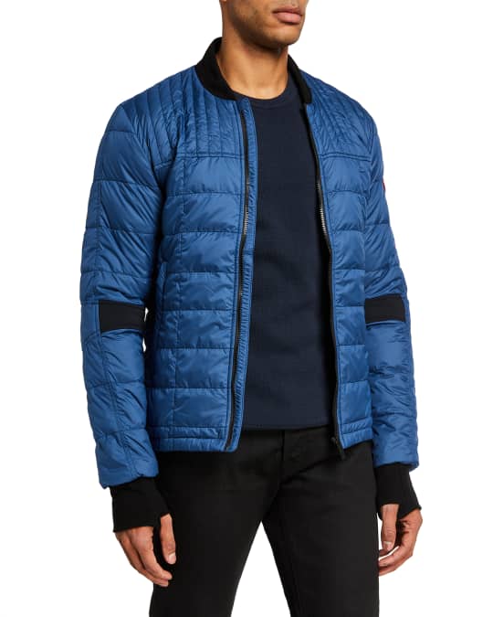Canada Goose Men s Dunham Quilted Zip Front Jacket Neiman Marcus