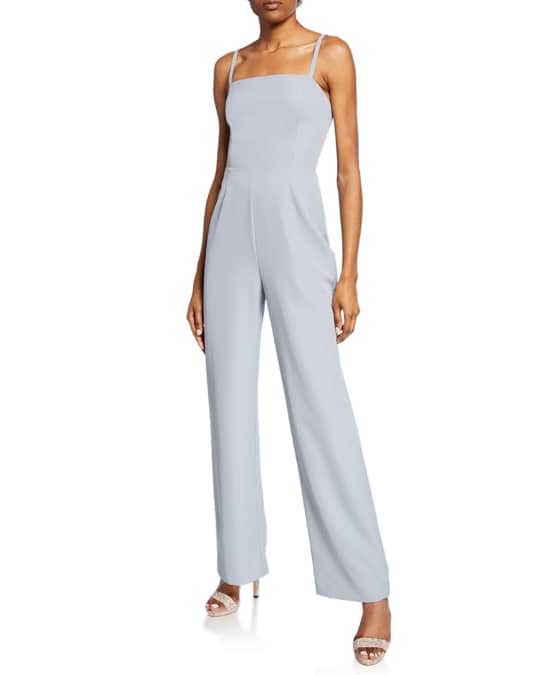 WAYF The Charlize Backless Jumpsuit | Neiman Marcus