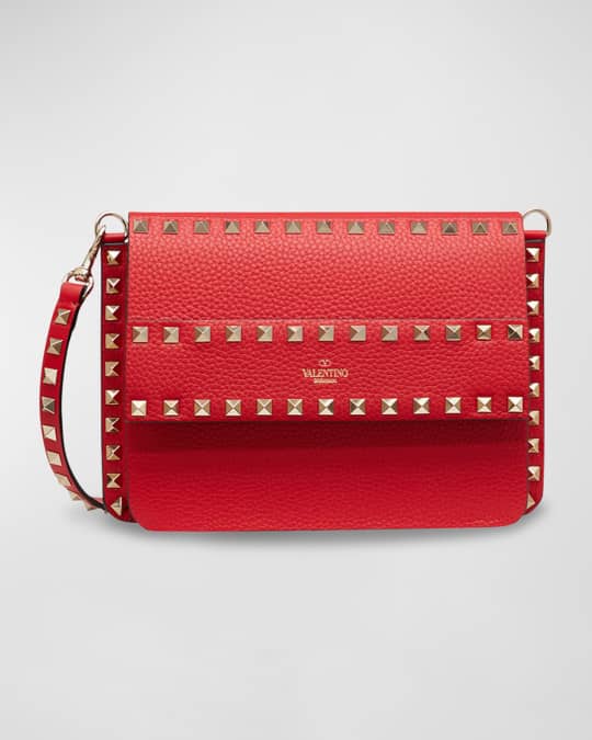Valentino Garavani Rockstud Small Leather Shoulder Bag | Neiman Marcus