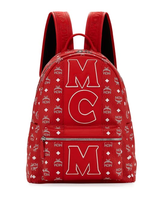 MCM Men's Exclusive Monogram Backpack | Neiman Marcus