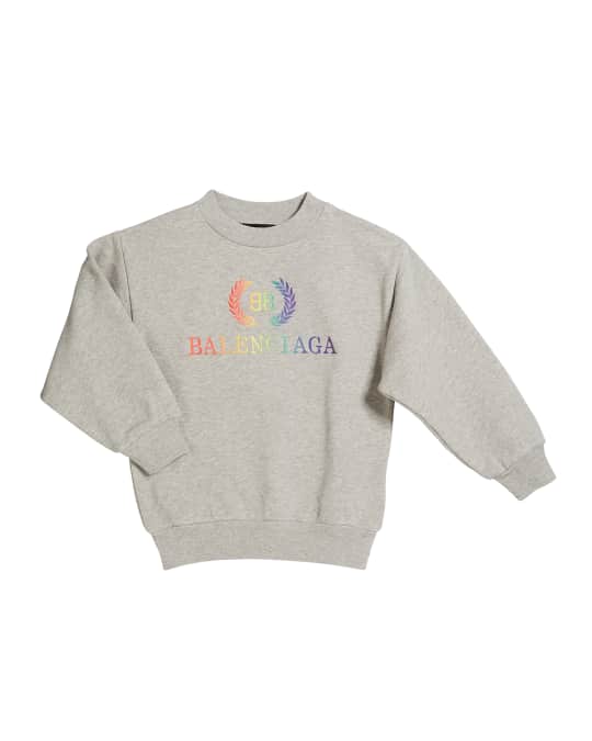 Balenciaga rainbow sweatshirt online