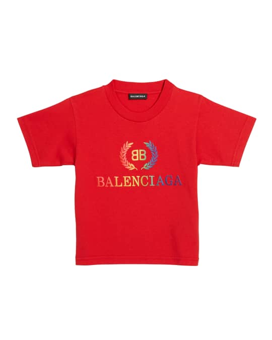 balenciaga rainbow t shirt