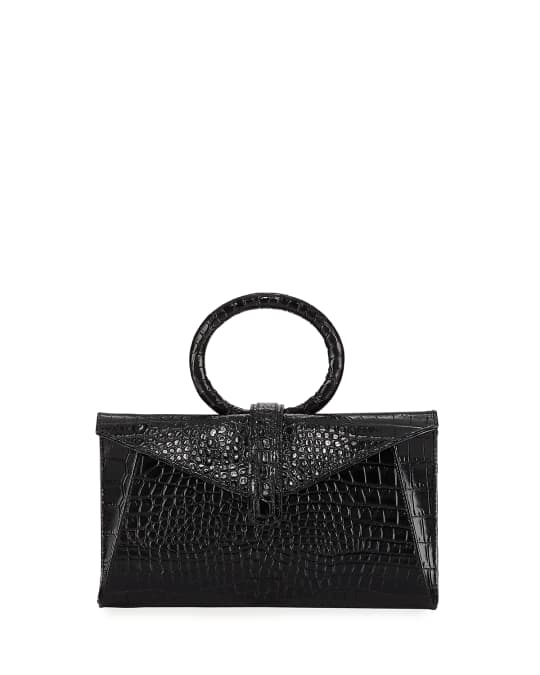 Complet Vallery Mini Stamped Top-Handle Bag | Neiman Marcus
