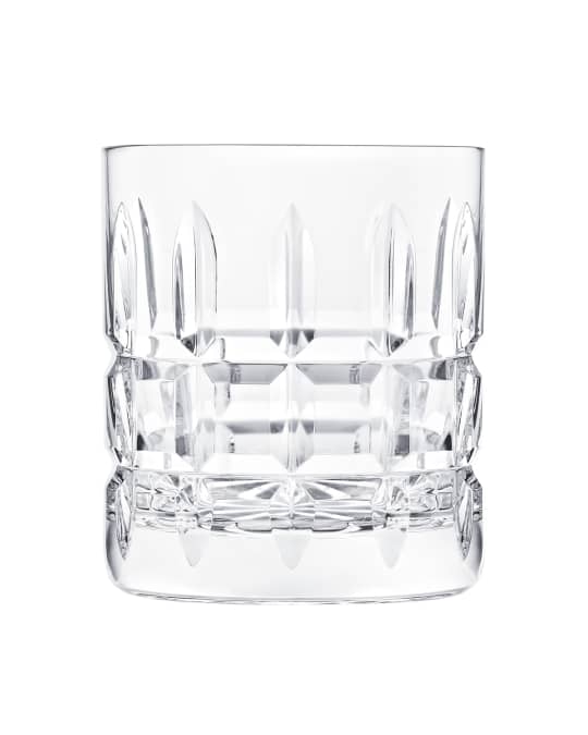 Saint Louis Crystal Manhattan Double Rock Glass | Neiman Marcus
