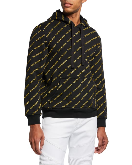 True religion all best sale over print hoodie