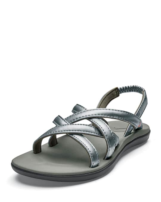 Olukai Girls Kalapu Crisscross Sandals Baby Kid Neiman Marcus
